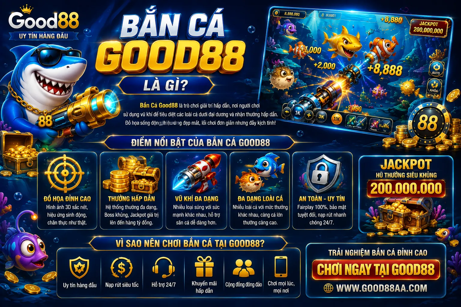 Bắn Cá Good88 là gì?