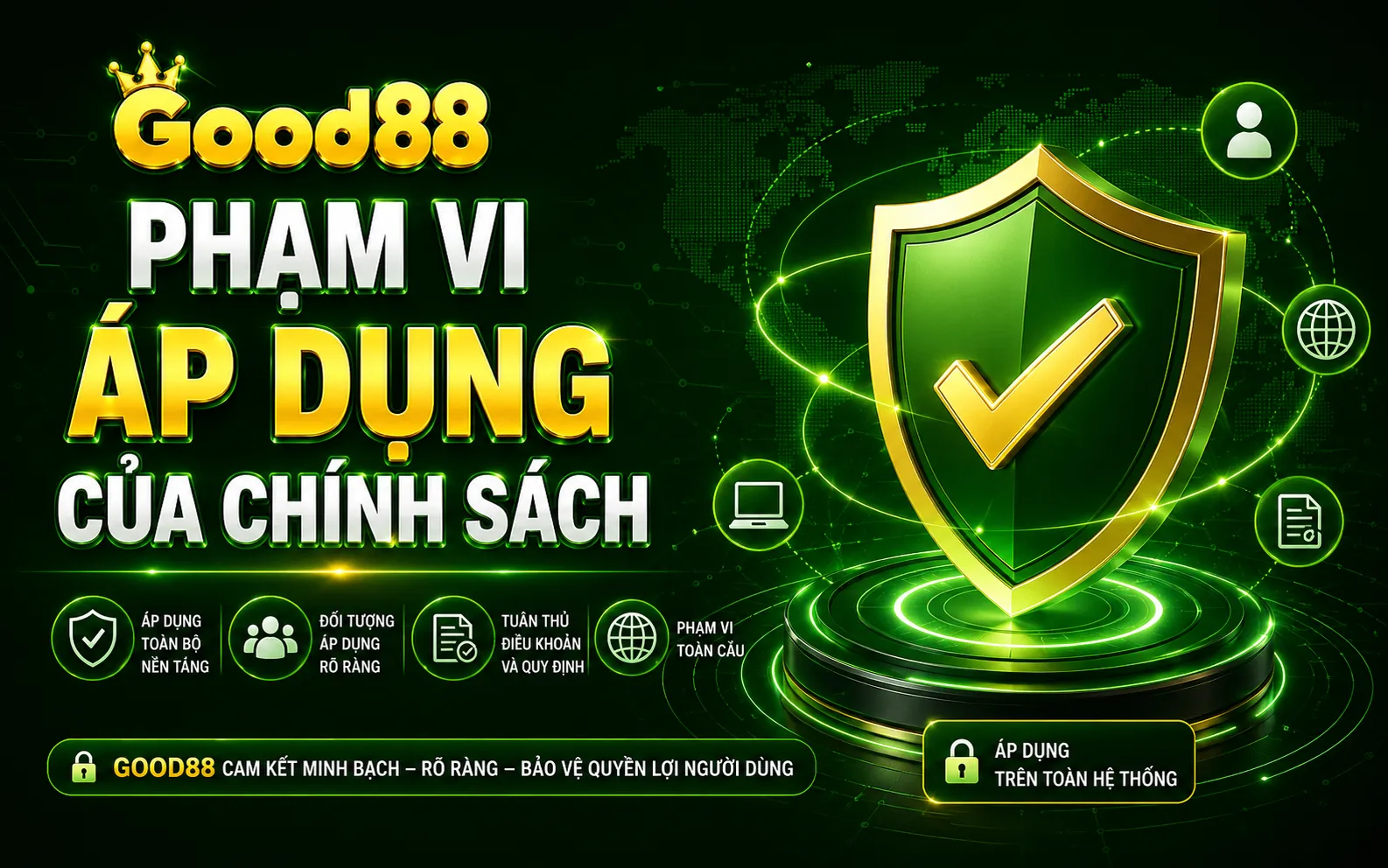 Phạm vi áp dụng của chính sách